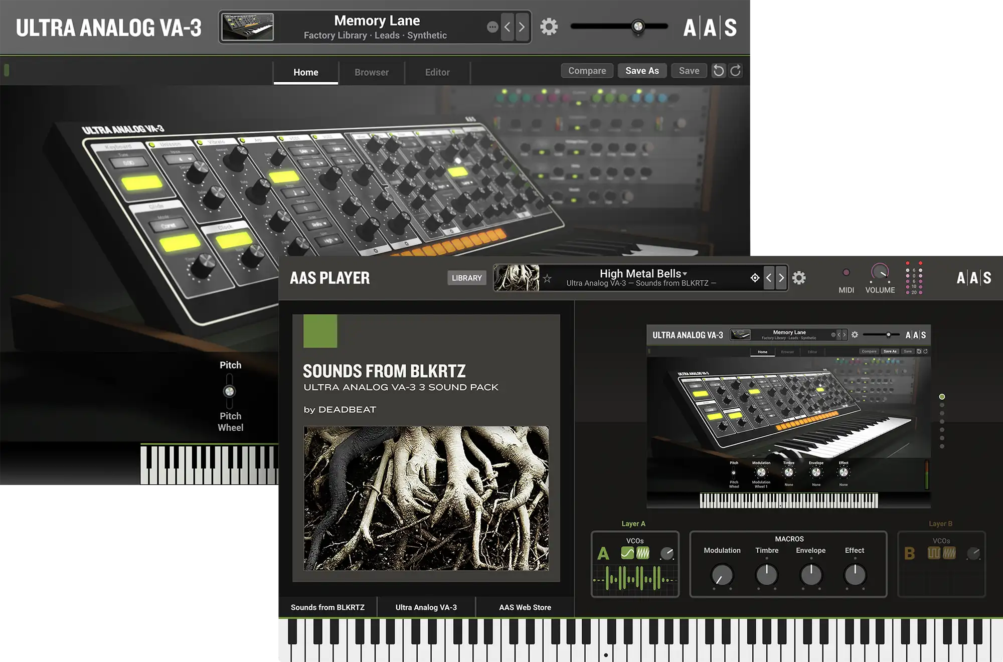 Sounds from BLKRTZ instruments