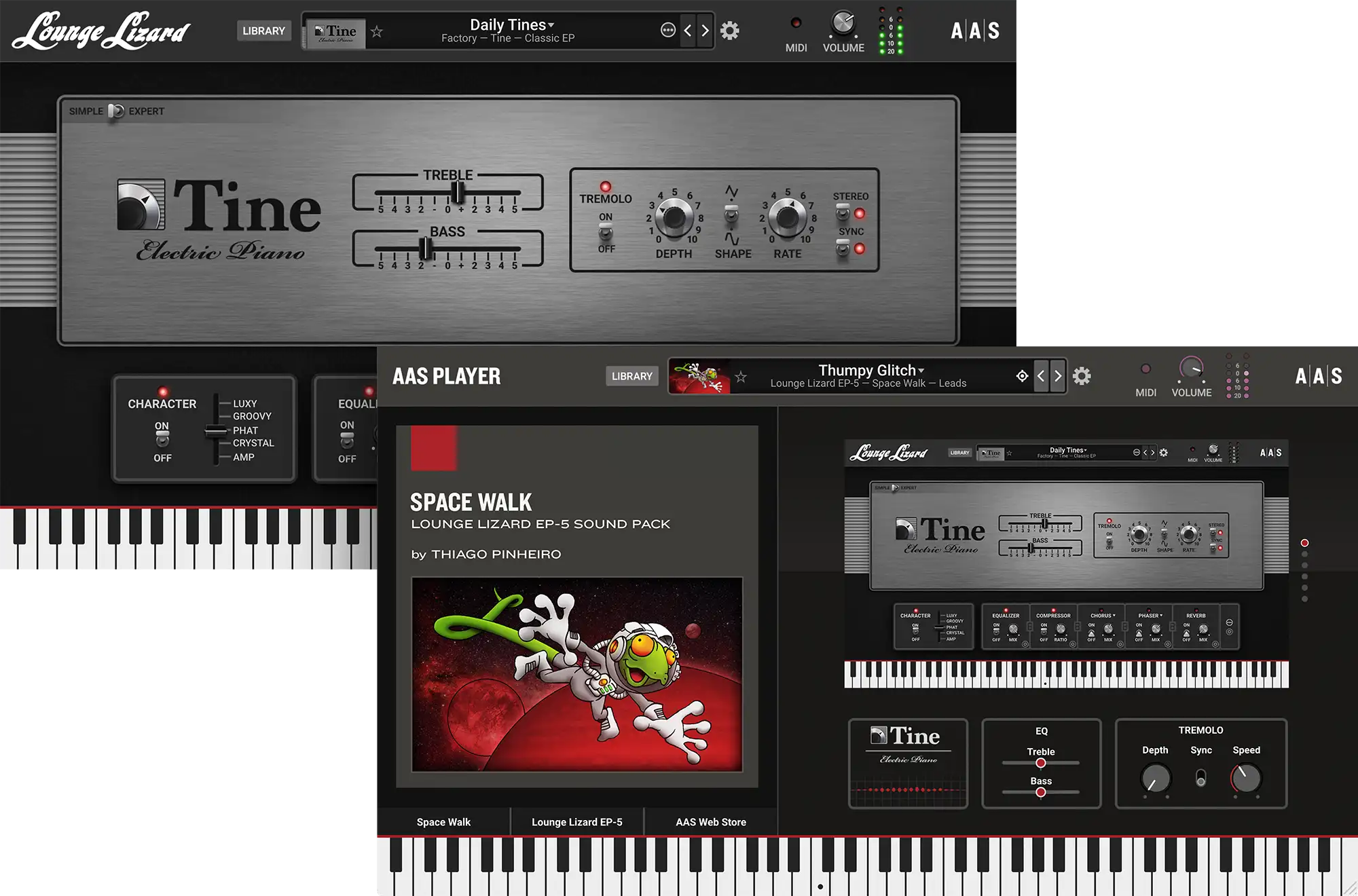 Space Walk instruments