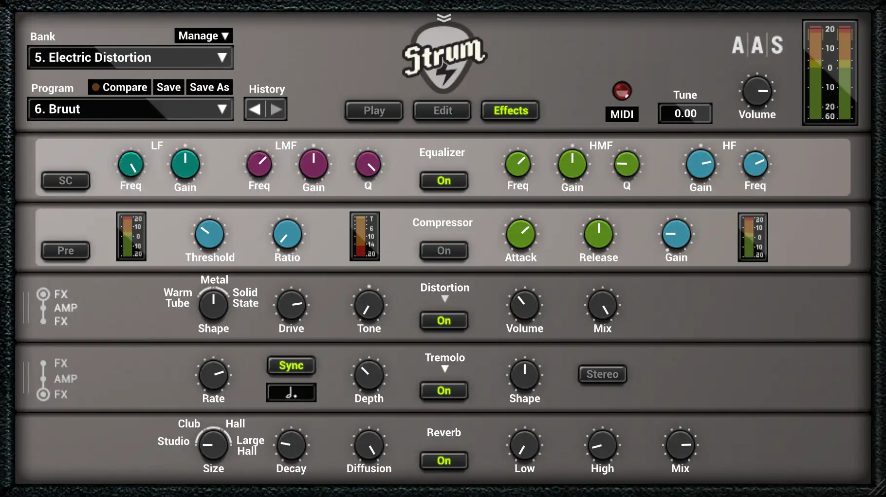 Strum GS‑2 studio effects