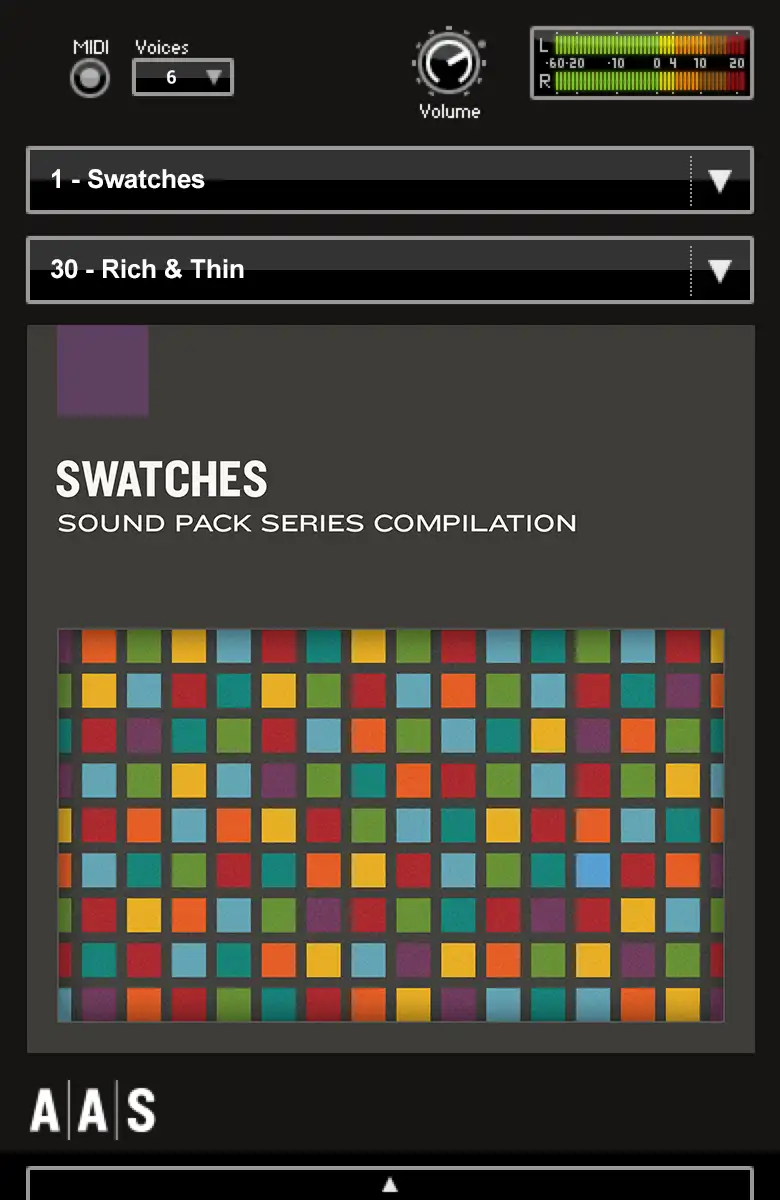 Swatches AAS player