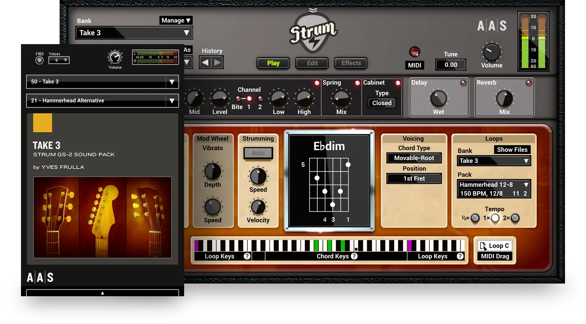 Take 3 instruments