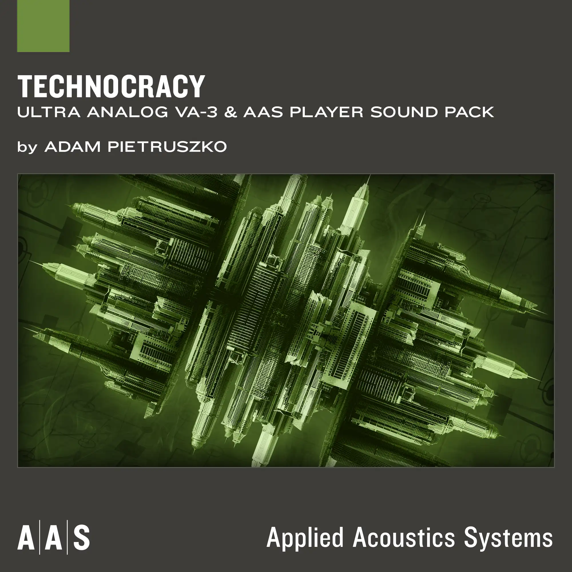 Technocracy—Adam Pietruszko sound pack for Ultra Analog VA-3