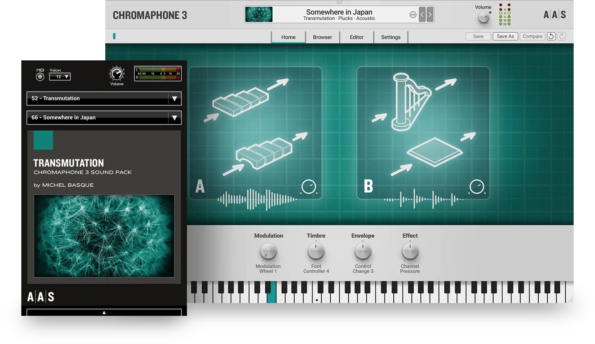 AAS Transmutation—Michel Basque sound pack for Chromaphone 3