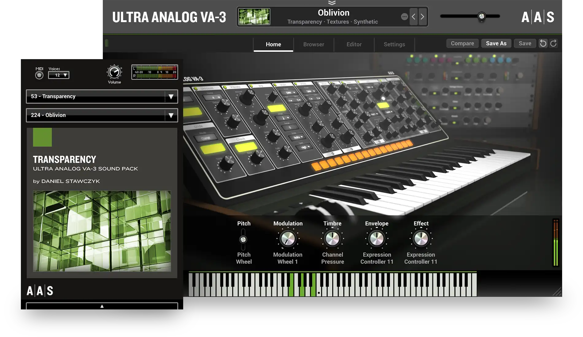 Transparency instruments