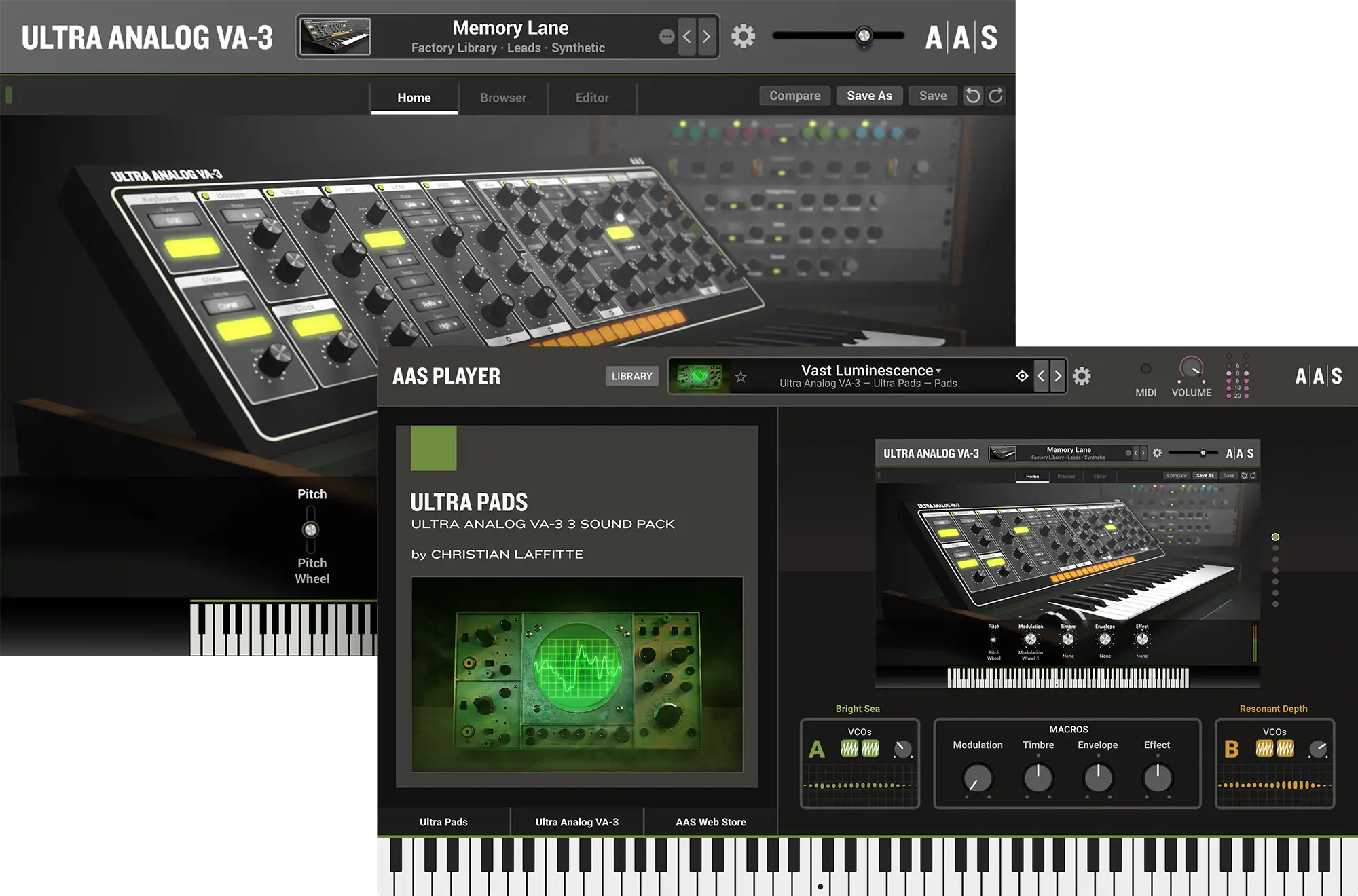Ultra Pads instruments