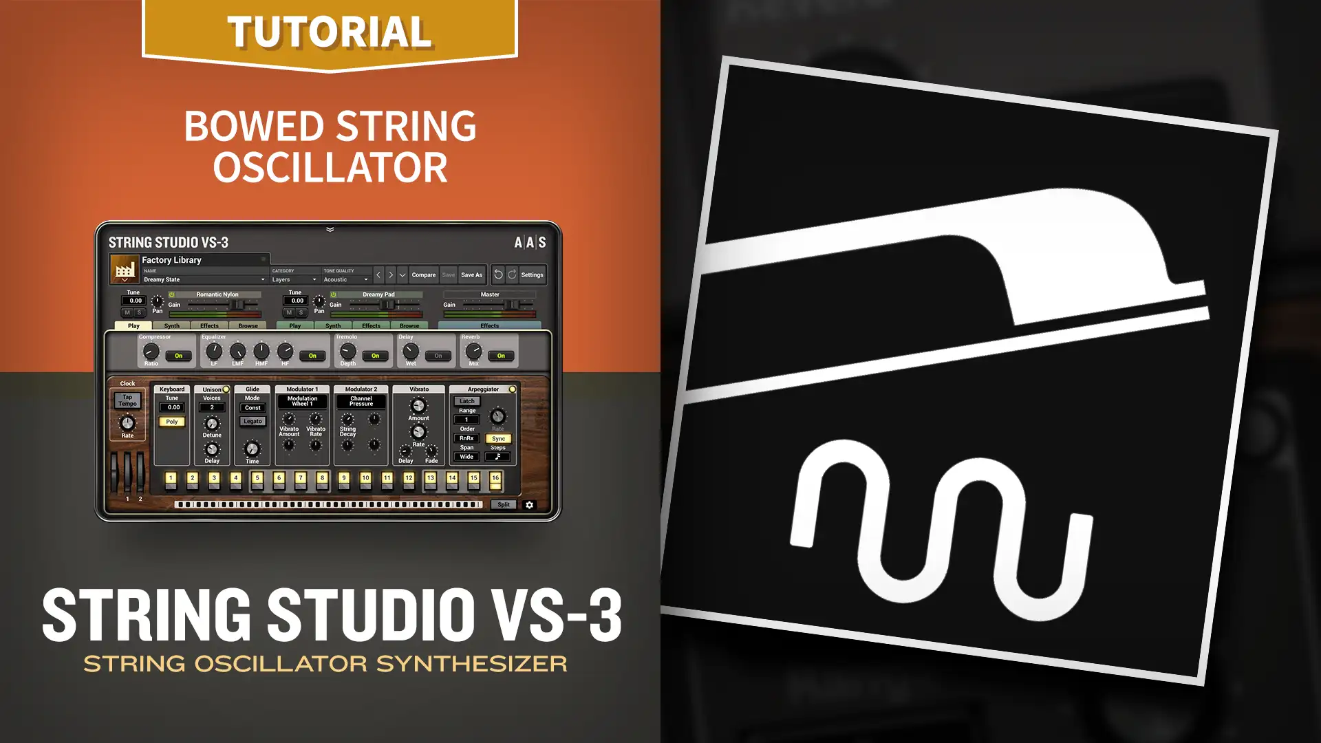String Studio VS-3 Tutorial—Bowed String Oscillator