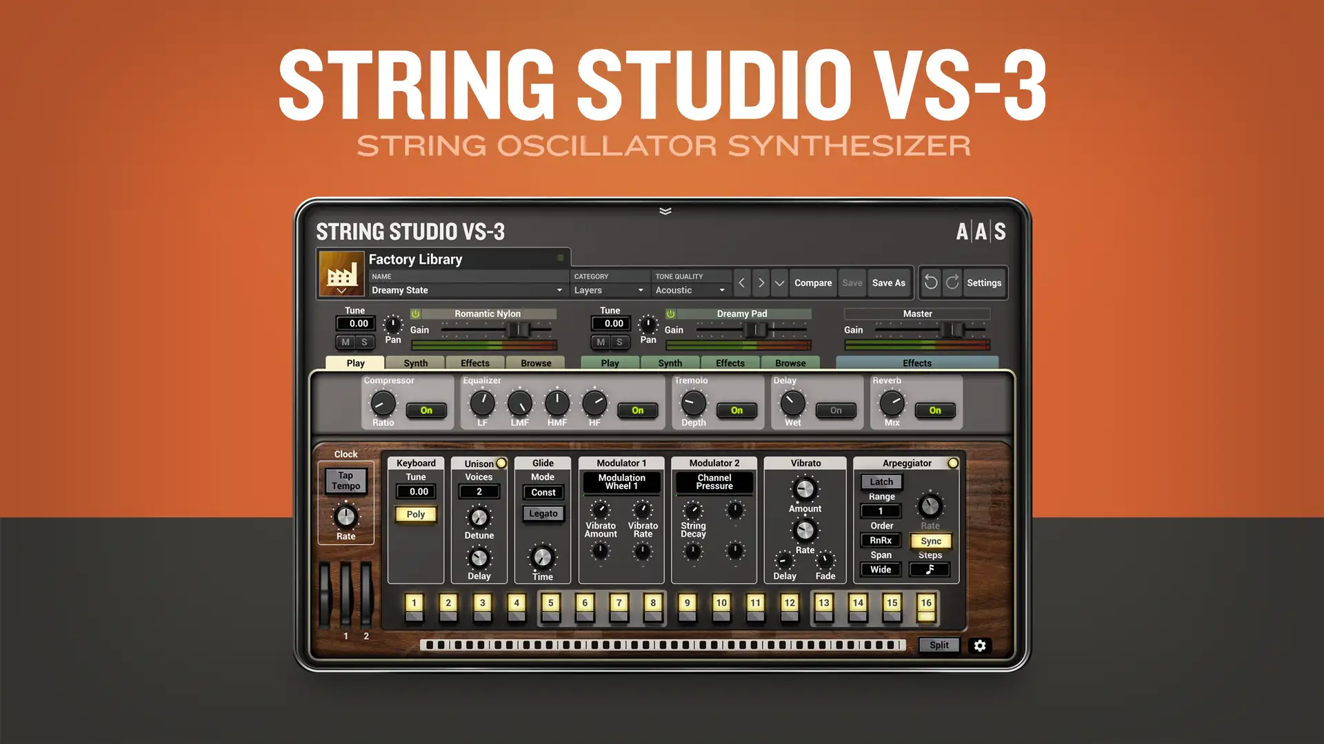 Introducing String Studio VS-3 string oscillator synthesizer plug-in—VST AU AAX NKS