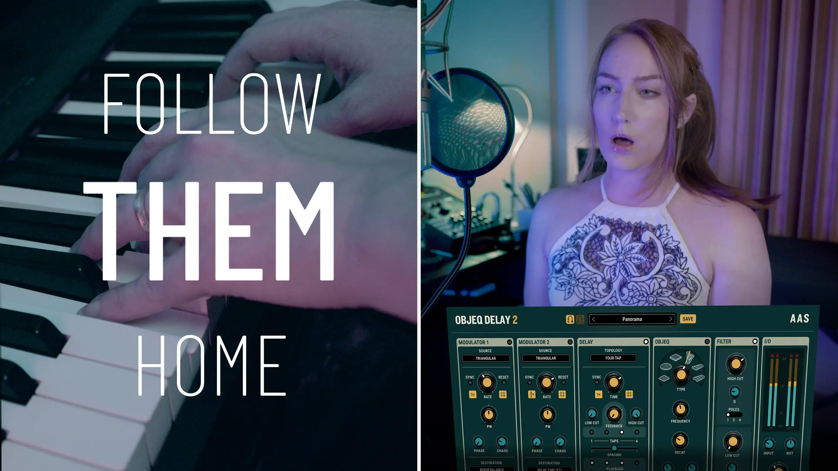 Follow Them Home—Shannon and Brandon play with Objeq Delay 2