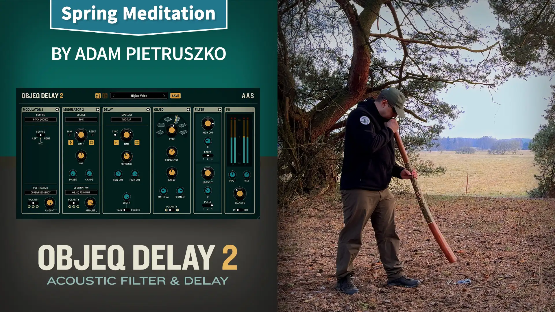 Spring Meditation—Adam Pietruszko plays with Objeq Delay 2