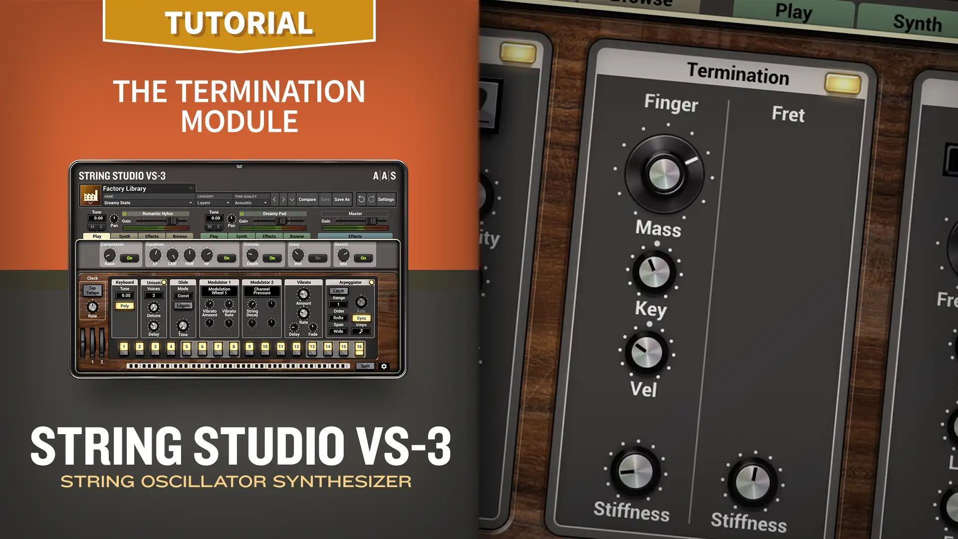 String Studio VS-3 Tutorial—The Termination Module