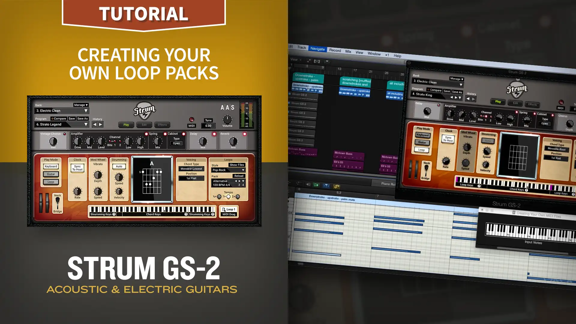 Strum GS-2 Tutorials—Creating Your Own Loop Packs