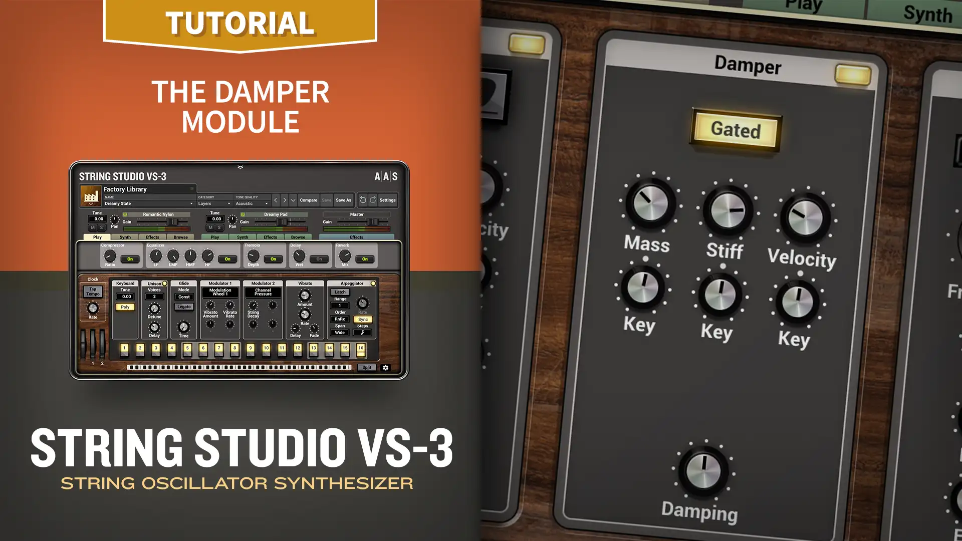 String Studio VS-3 Tutorial—The Damper Module