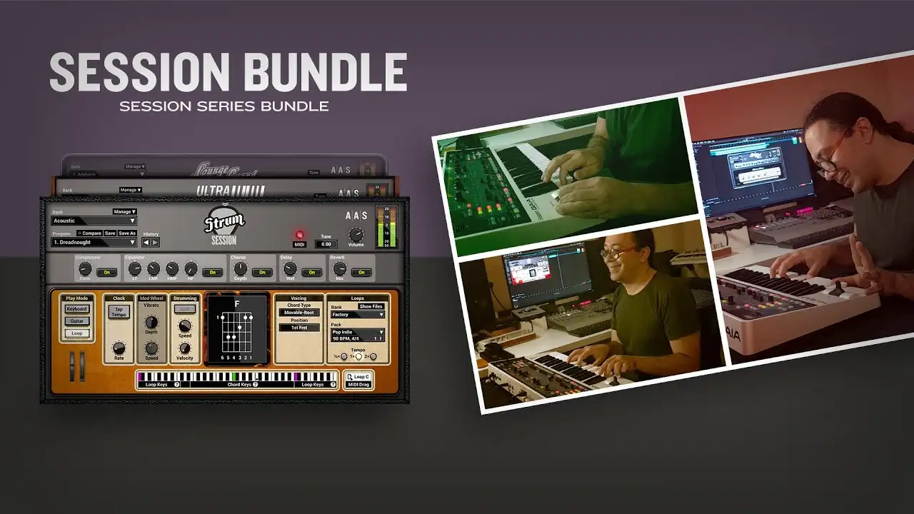 Night Session—Thiago Pinheiro jams with the Session Series Bundle