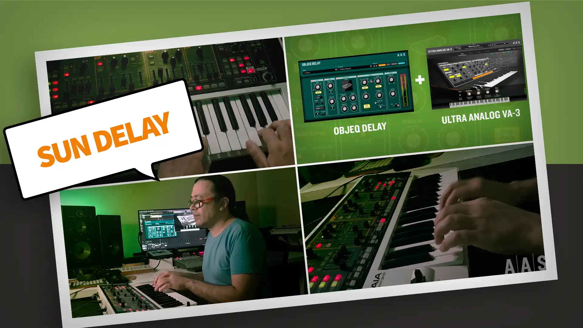 Sun Delay—Thiago Pinheiro experiments with Objeq Delay and Ultra Analog VA-3