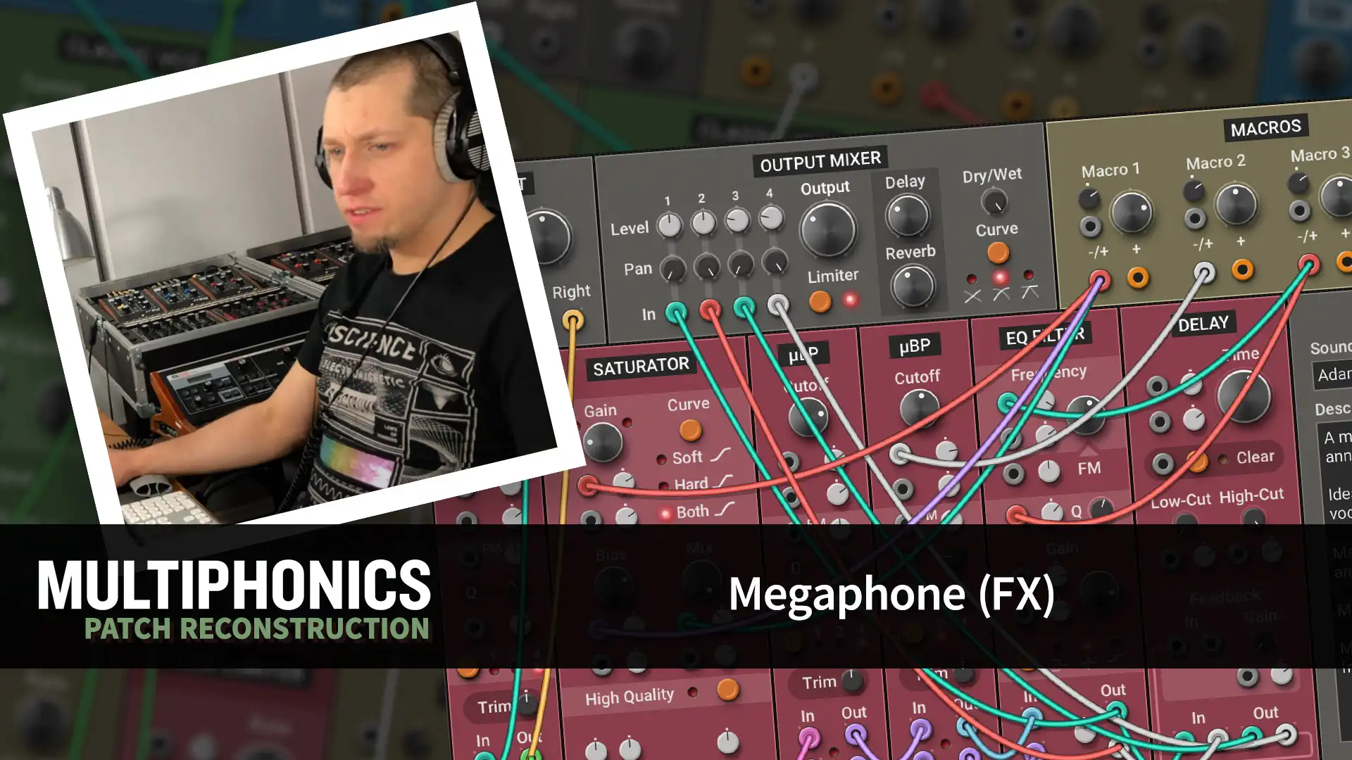 Multiphonics Patch Reconstruction with Adam—Megaphone (FX)