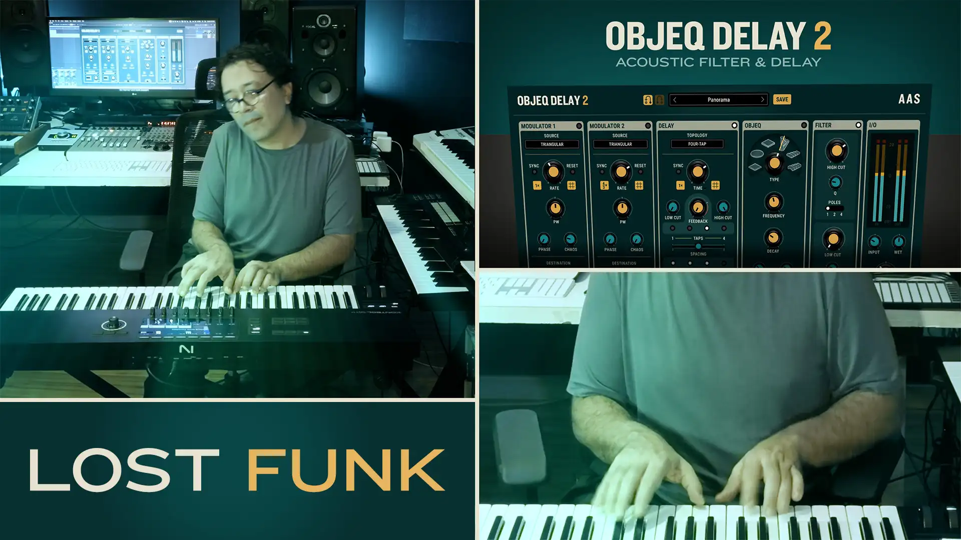 Lost Funk—Thiago Pinheiro plays with Objeq Delay 2